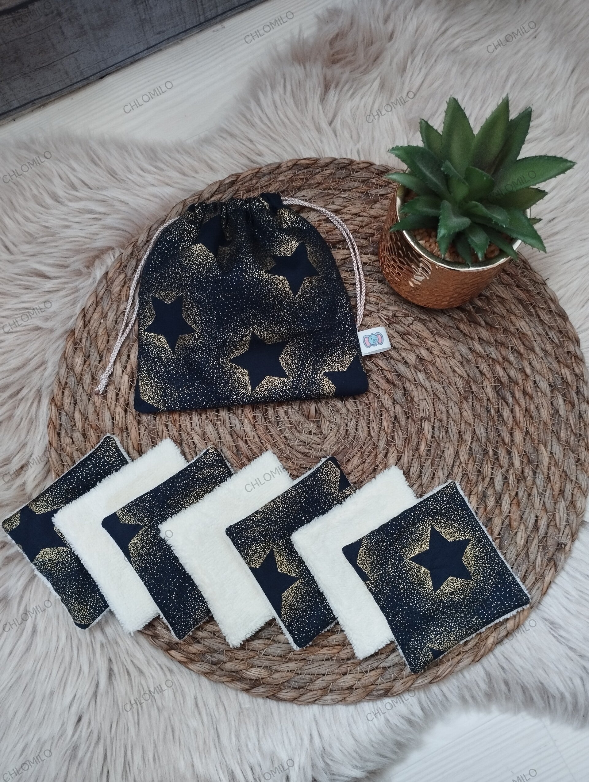 Pochon + lot de lingettes