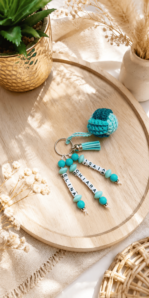 Porte clé balle crochet