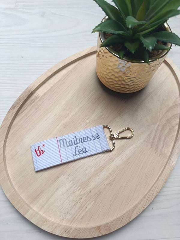 Porte clé "Maître/ Maîtresse"
