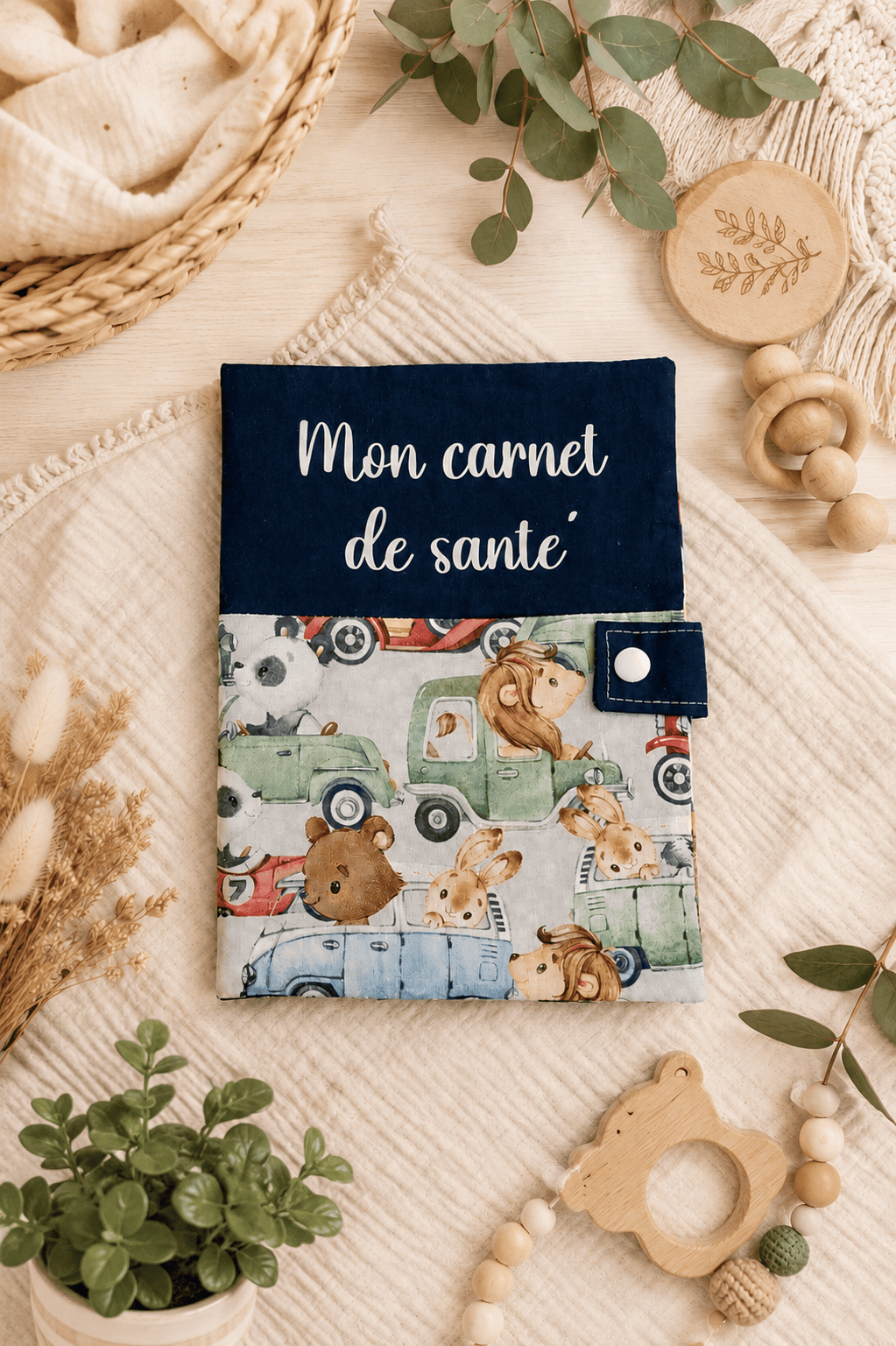 Protège carnet de santé animaux voitures