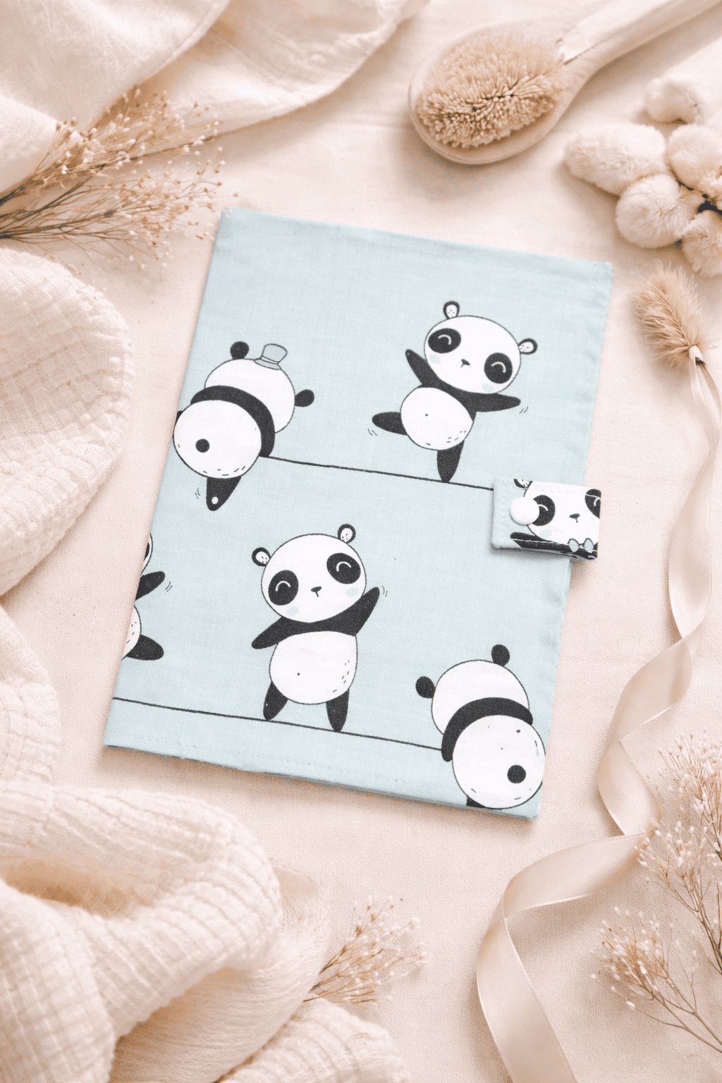 Protège carnet de santé Panda