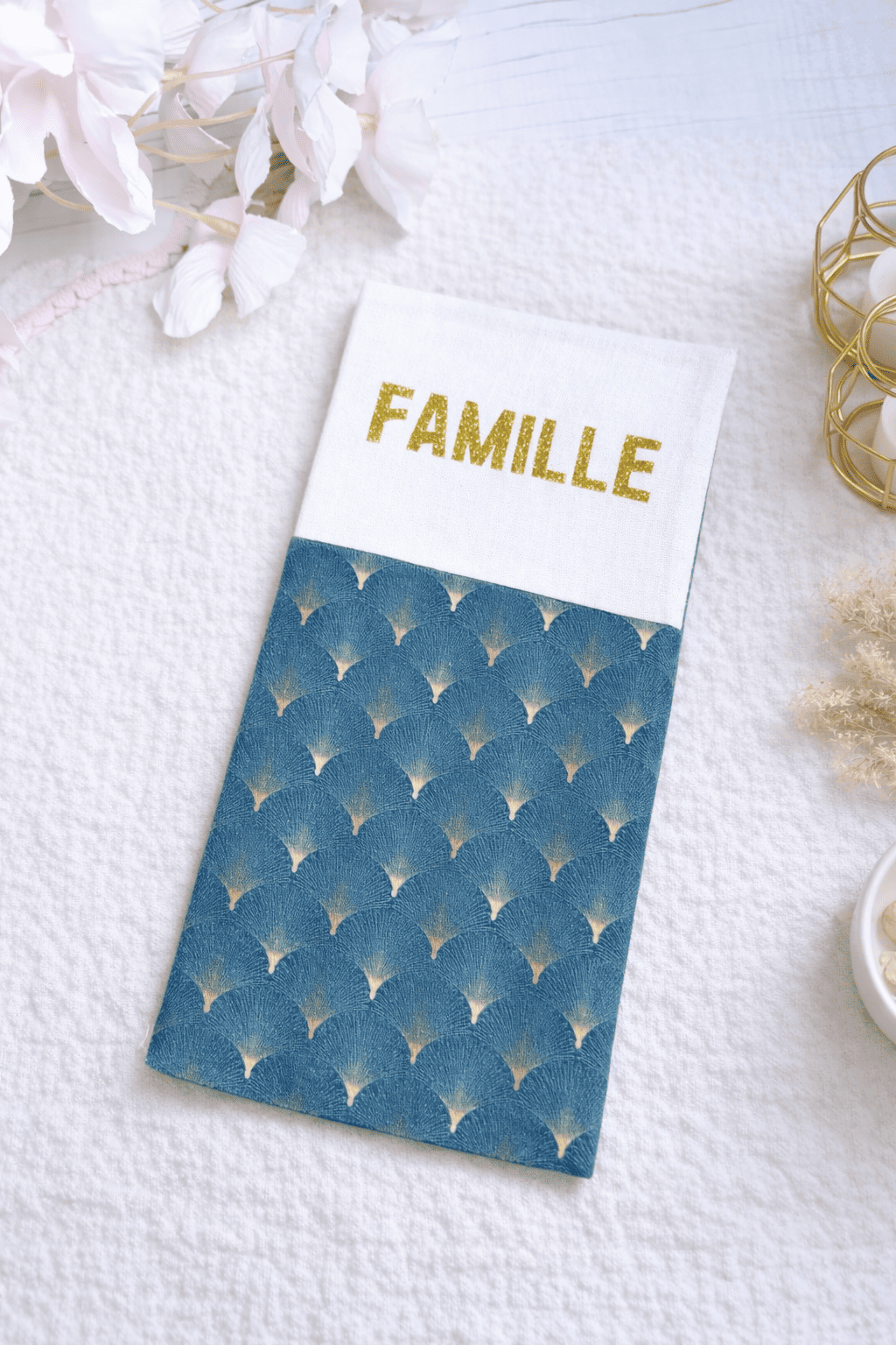 Livret de famille Bleu or