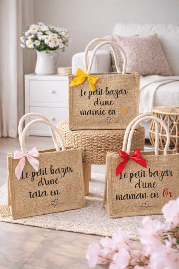 Sac Jute Personnalisé