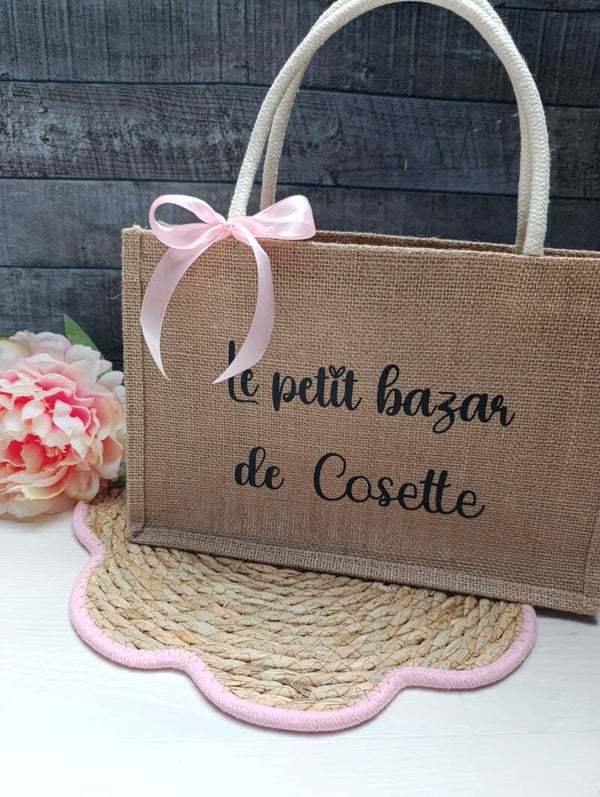 Sac Jute Personnalisé