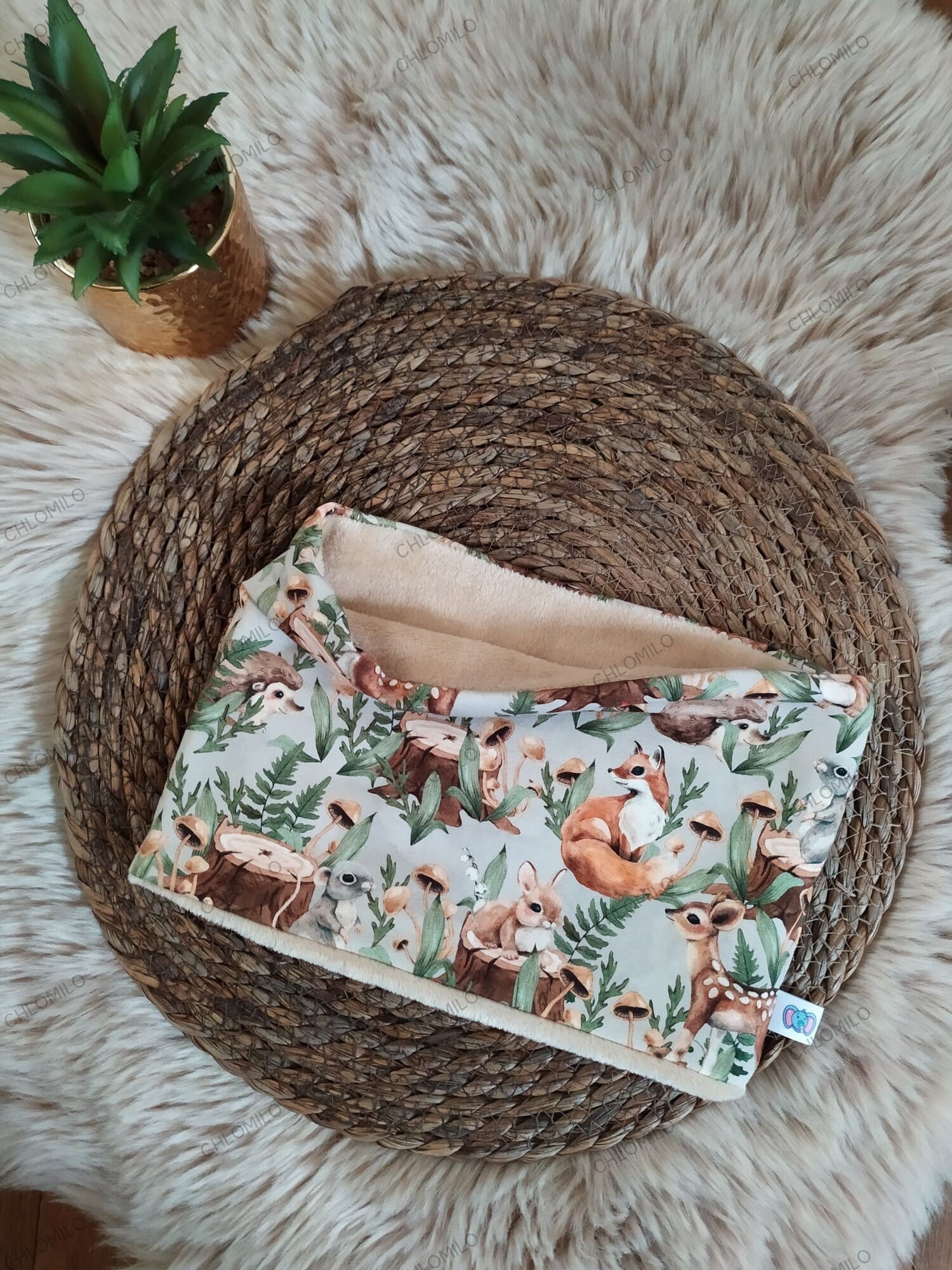 Cache cou animaux de la fôret