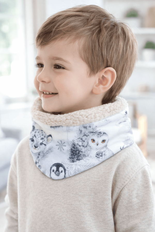 Cache cou animaux polaires