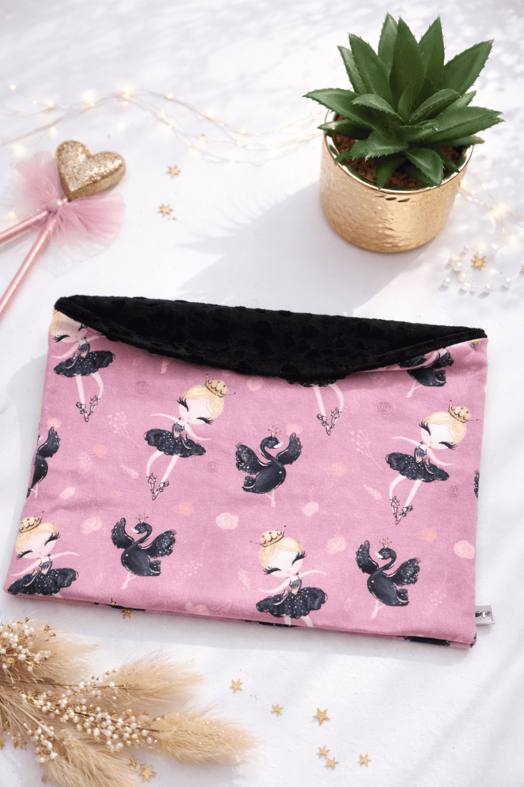 Tour de cou danseuse cygnes noirs 6/12 ANS