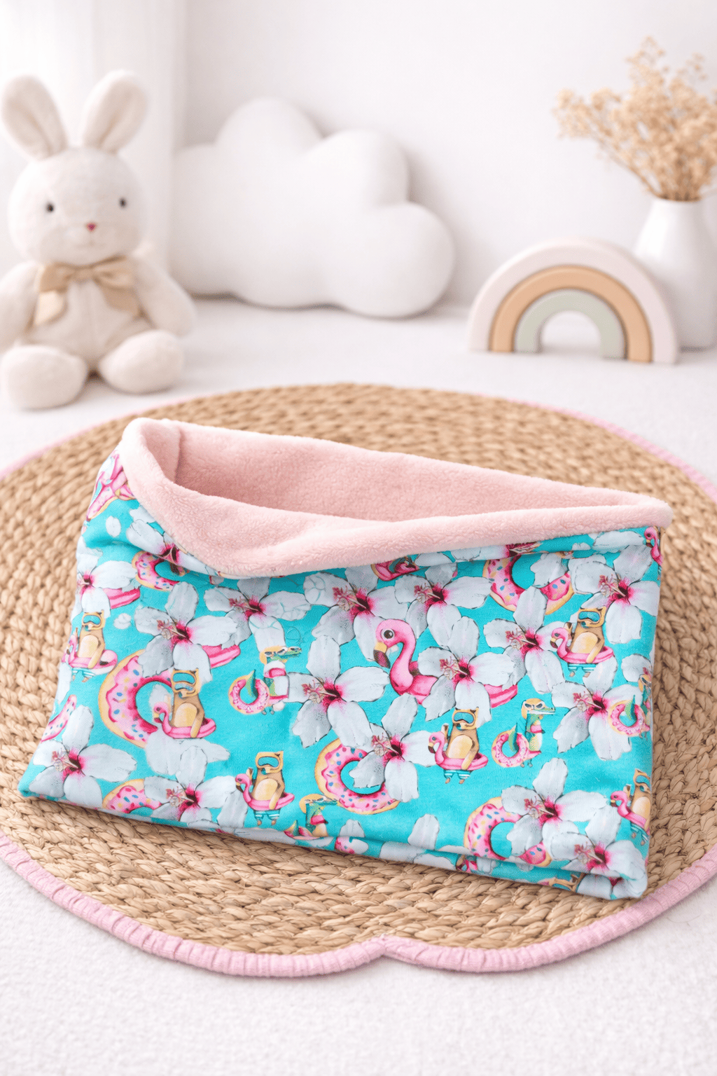 Tour de cou animaux fleurs 2/5 ANS