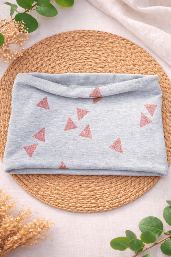 Tour de cou triangles 6/12 ANS