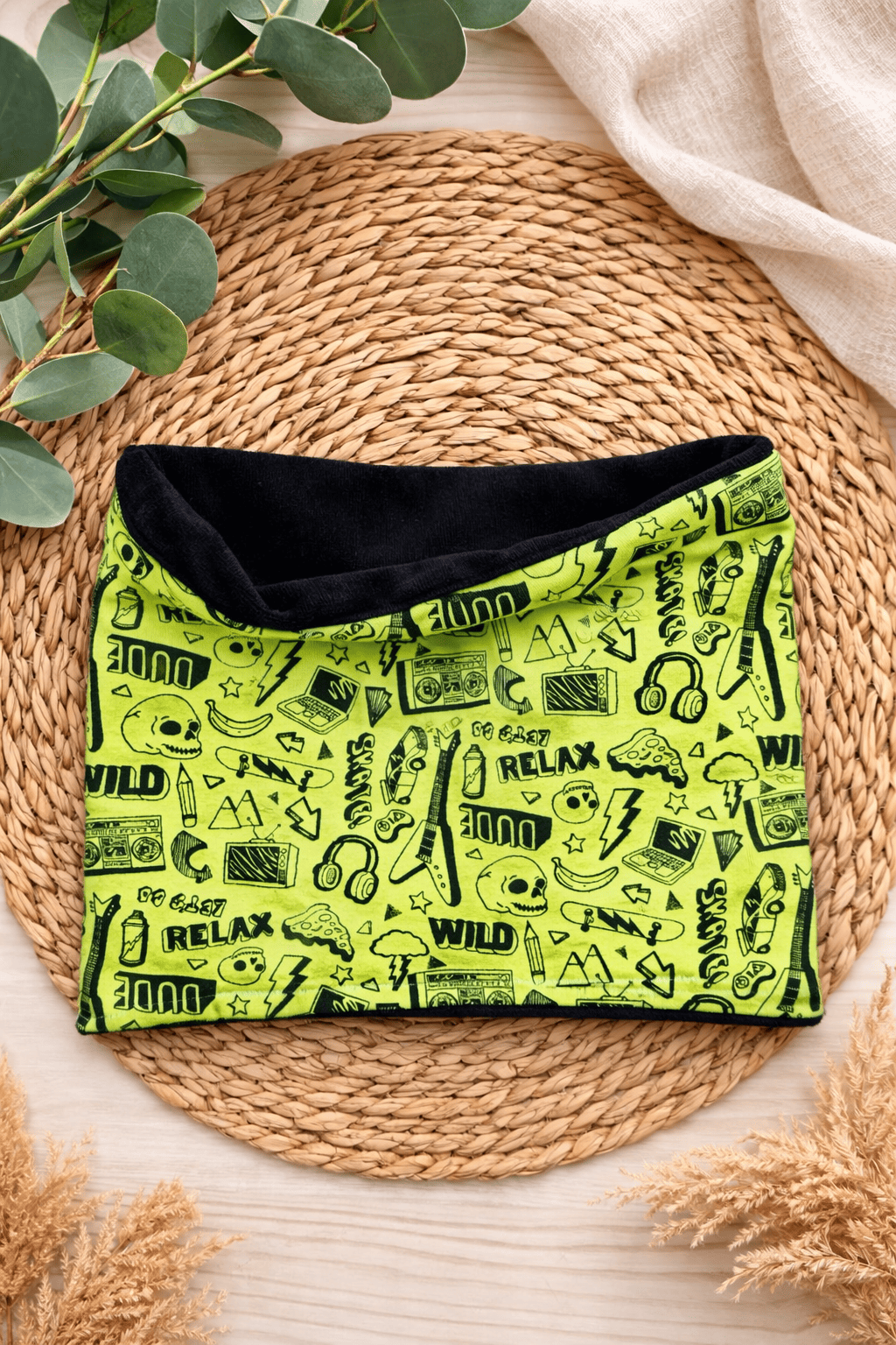 Tour de cou fluo 6/12 ANS