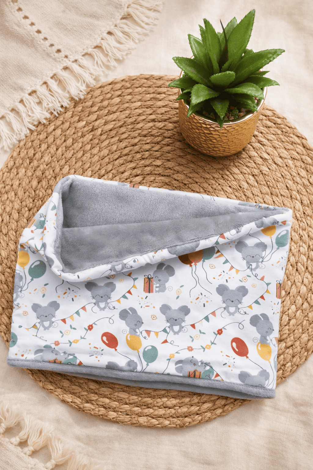 Tour de cou souris 2/5 ANS