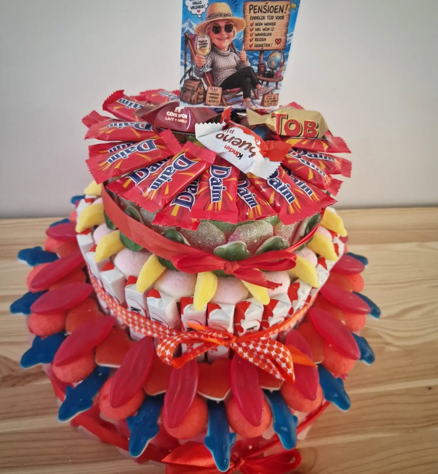 Snoeptaart groot MIX