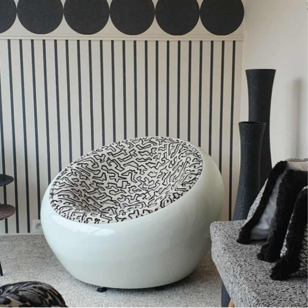Fauteuil Bowl Pivotant
