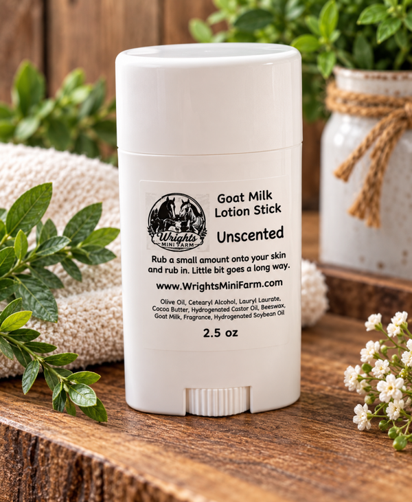 Unscented Goat Milk Lotion Stick