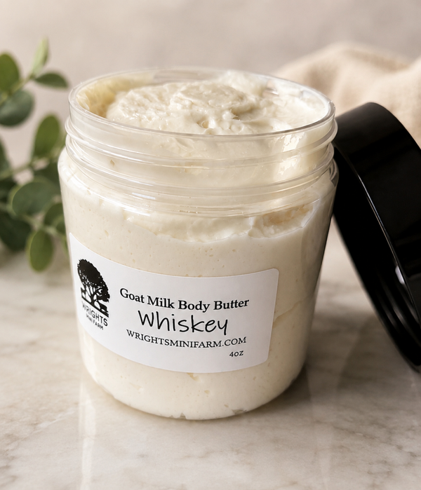 Whiskey Goat Milk Body Butter