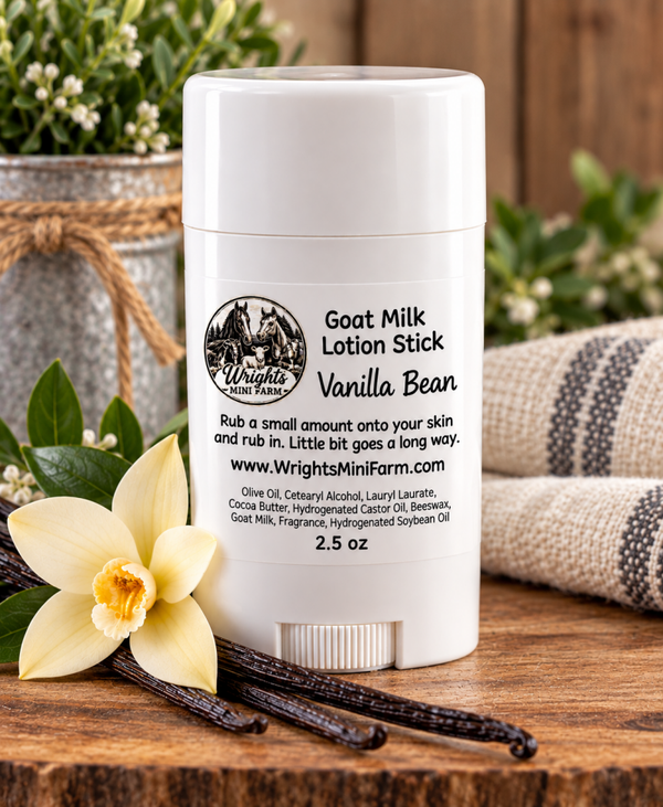 Vanilla Bean Goat Milk Lotion Stick