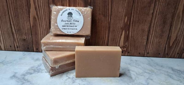 Bourbon Time Goat Soap