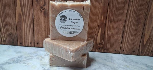 Cinnamon Sugar Goat Soap