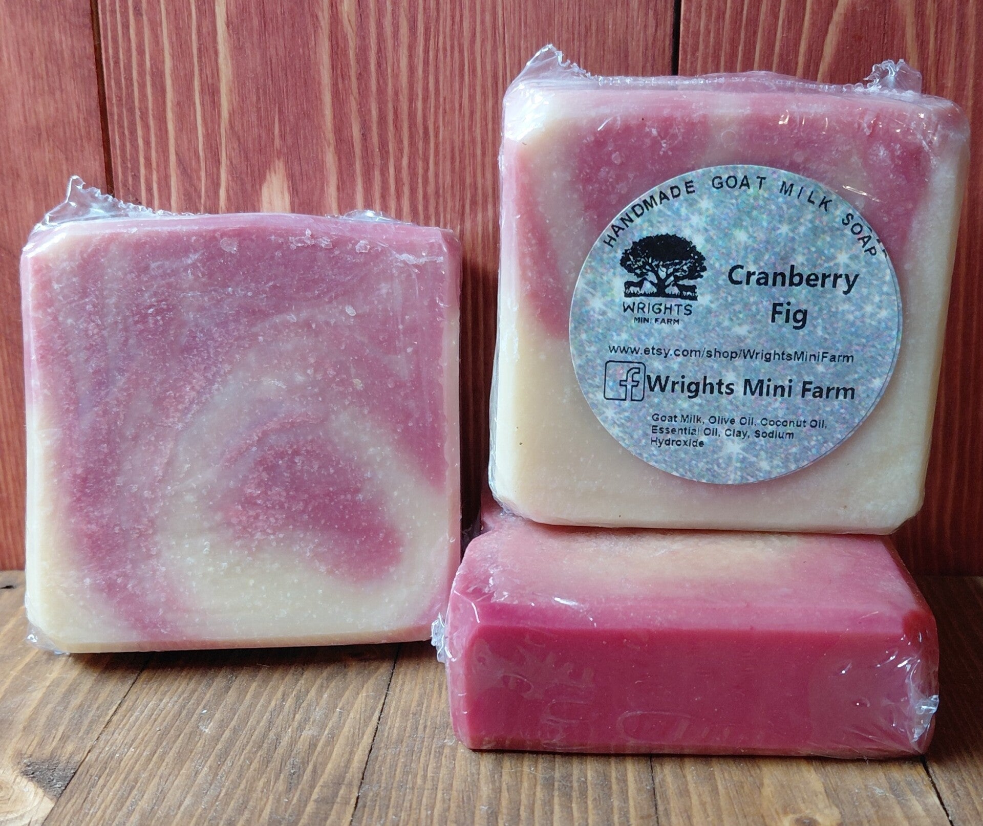 Cranberry Fig Goat Milk Soap