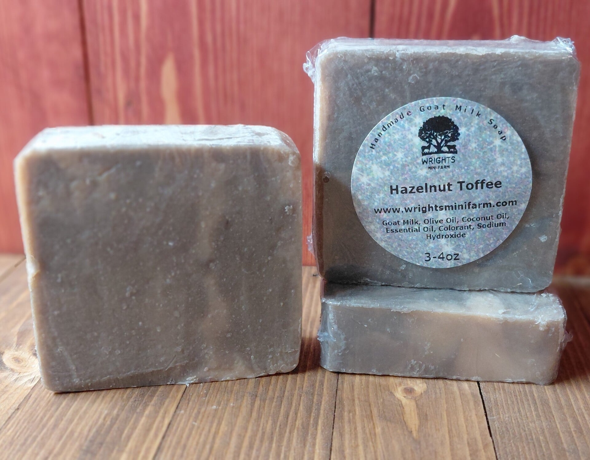 Hazenut Toffee Goat Milk Soap