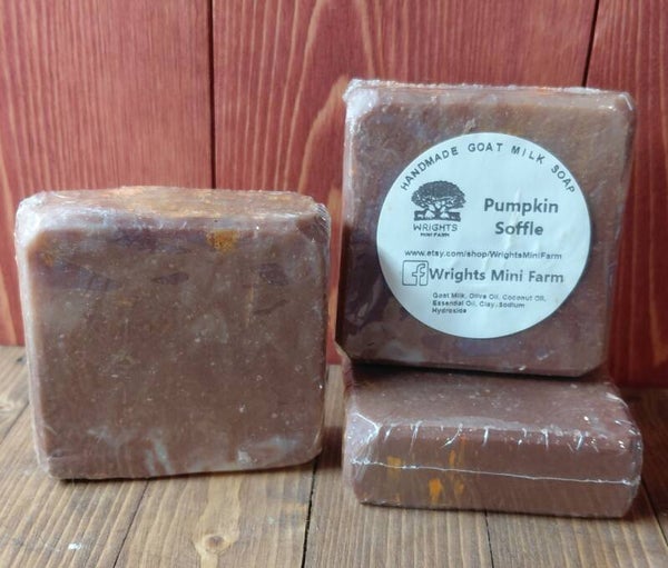 Pumpkin Souffle Goat Milk Soap