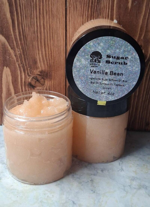 Vanilla Bean Goat Milk Sugar Scrub