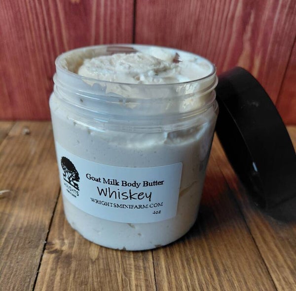 Whiskey Goat Milk Body Butter