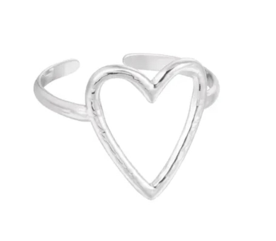 Ring big heart