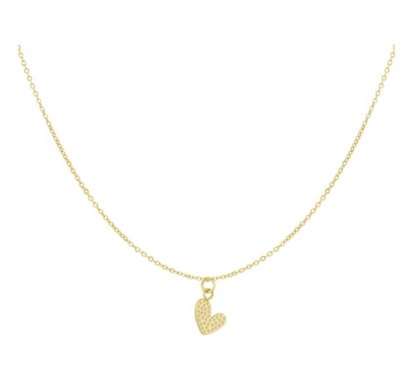 Klassieke ketting met subtiel hartje