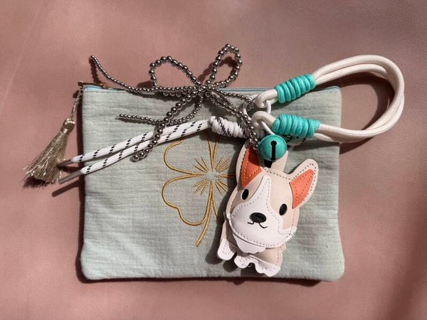 Etui met Keycord Hond