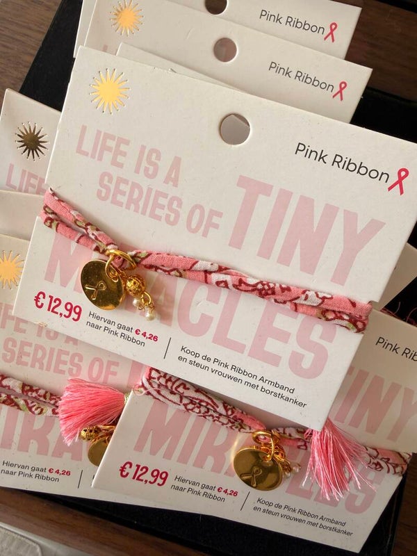 Pink Ribbon 2025 armbanden