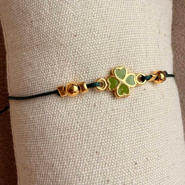 Klavertje 4 armbandje