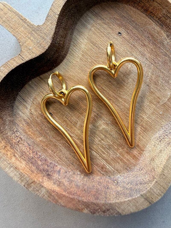 Oorring met Hart Bedel by Hartentroost