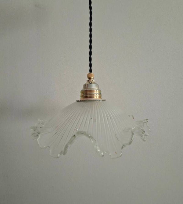 Geperst glas rimpelend