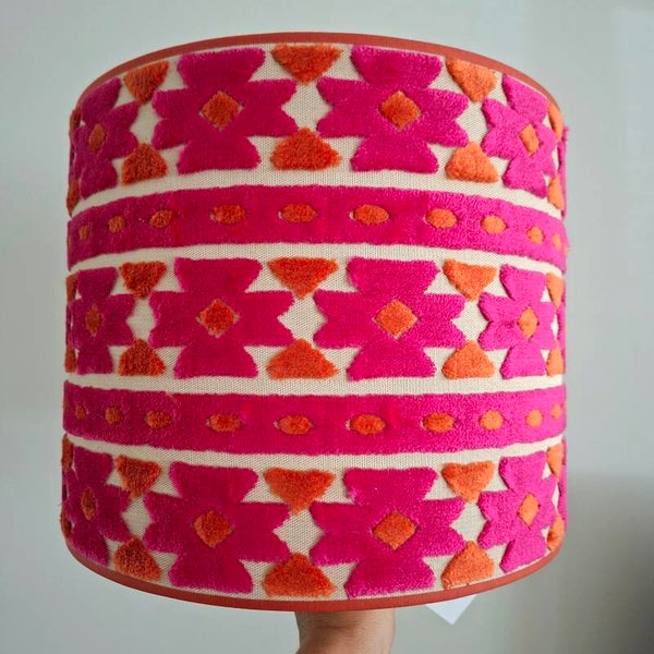 Fuchsia fluweel