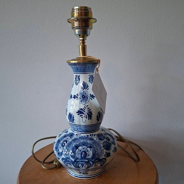 Lampenvoet Delftsblauwe vaas