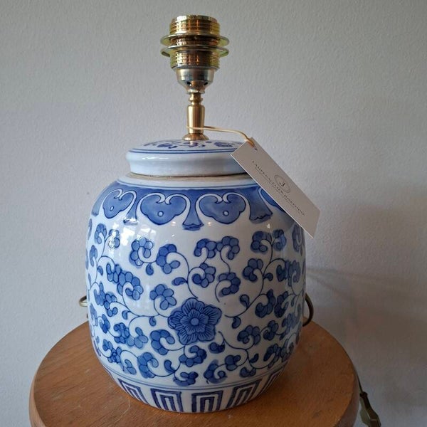 Lampenvoet Chinese gemberpot bloemen