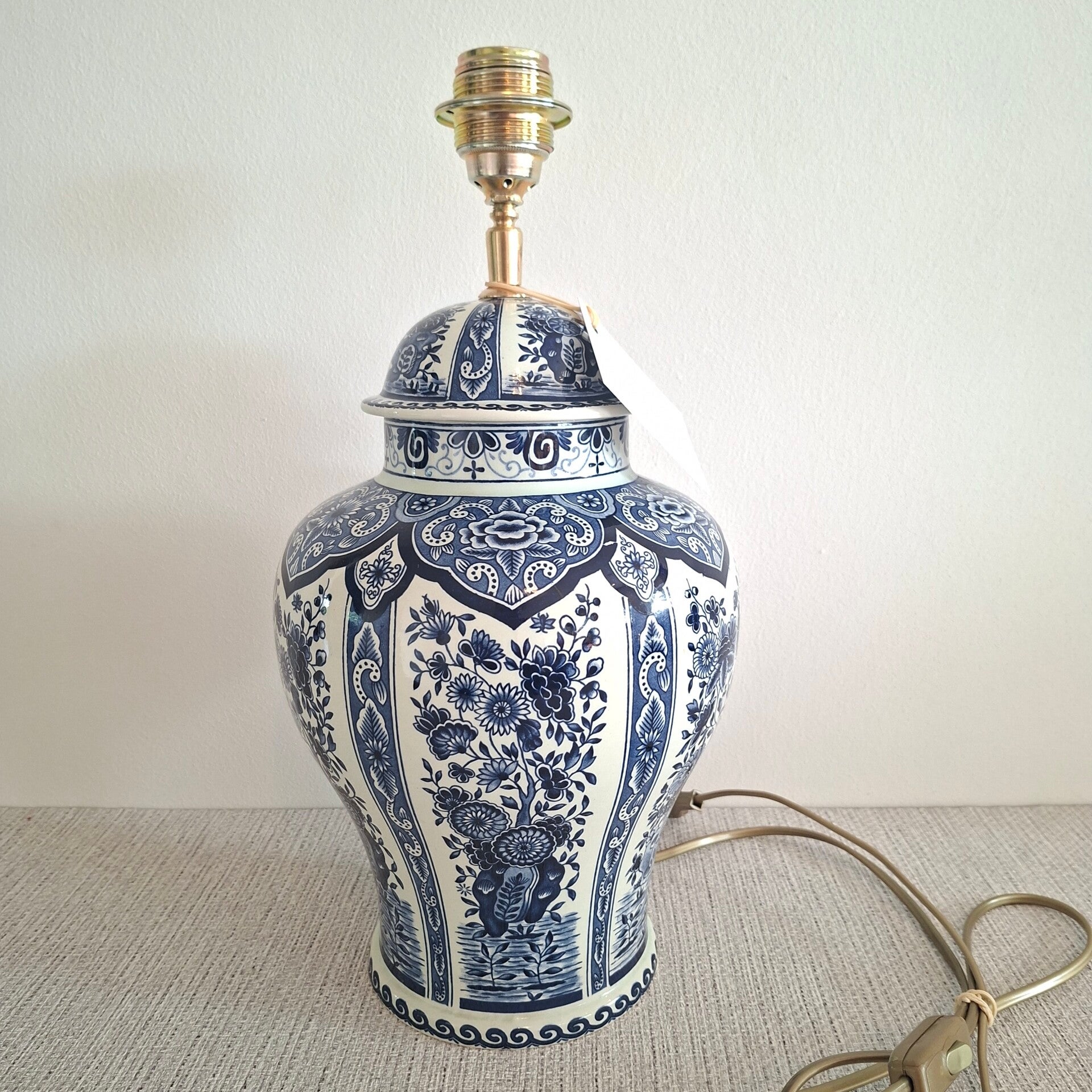 Lampenvoet Gemberpot by Boch