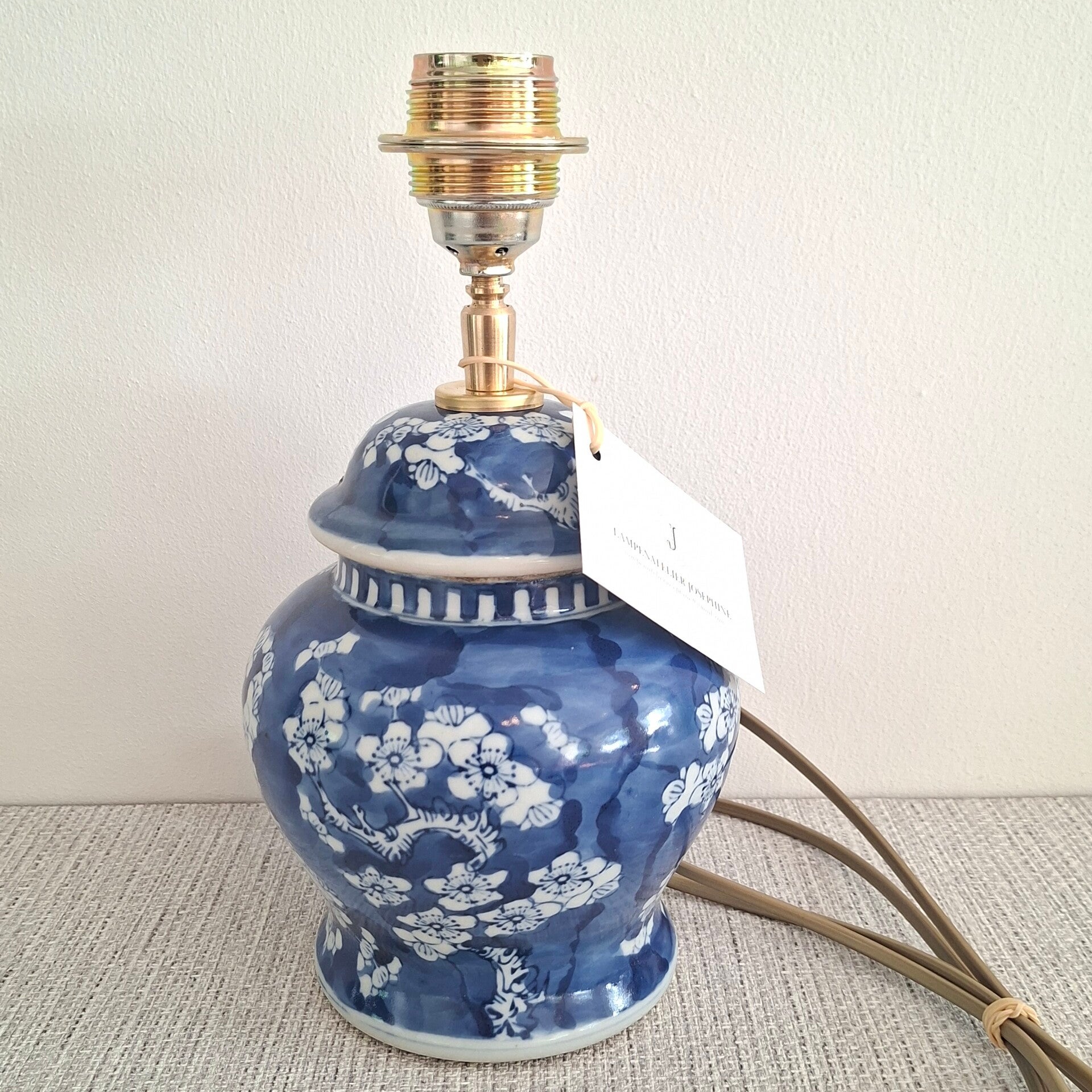Lampenvoet gemberpot pruimenbloesem