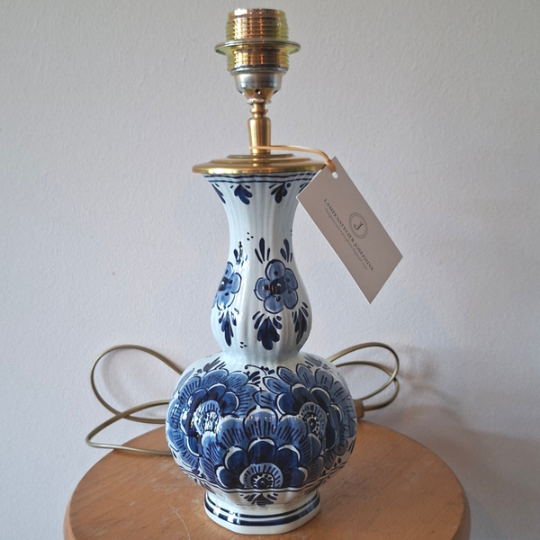 Lampenvoet Delftsblauwe vaas
