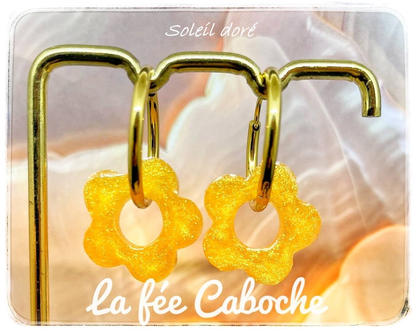 Fleur de fée, soleil doré