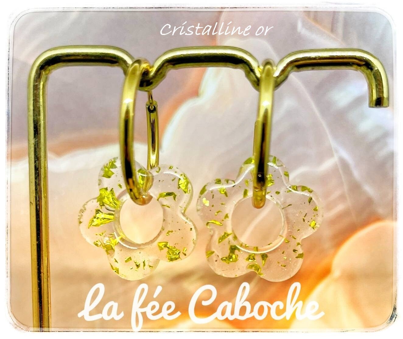 Fleur de fée, cristalline or