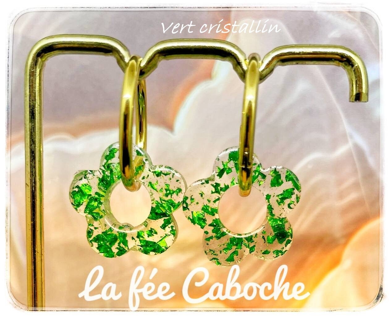 Fleur de fée, vert cristallin