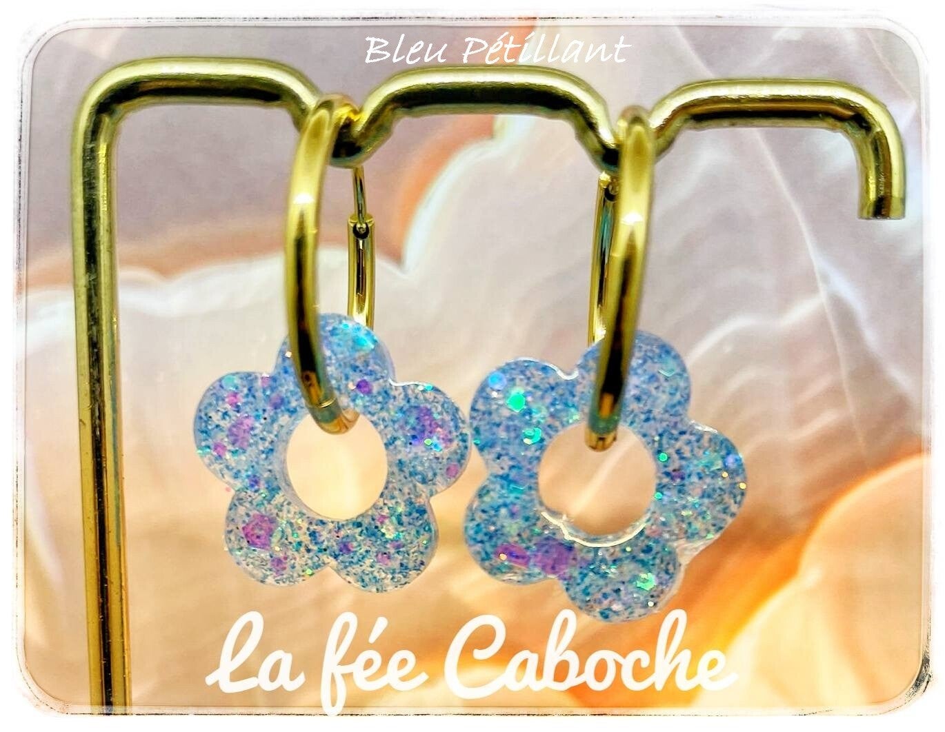 Fleur de fée, bleu pétillant