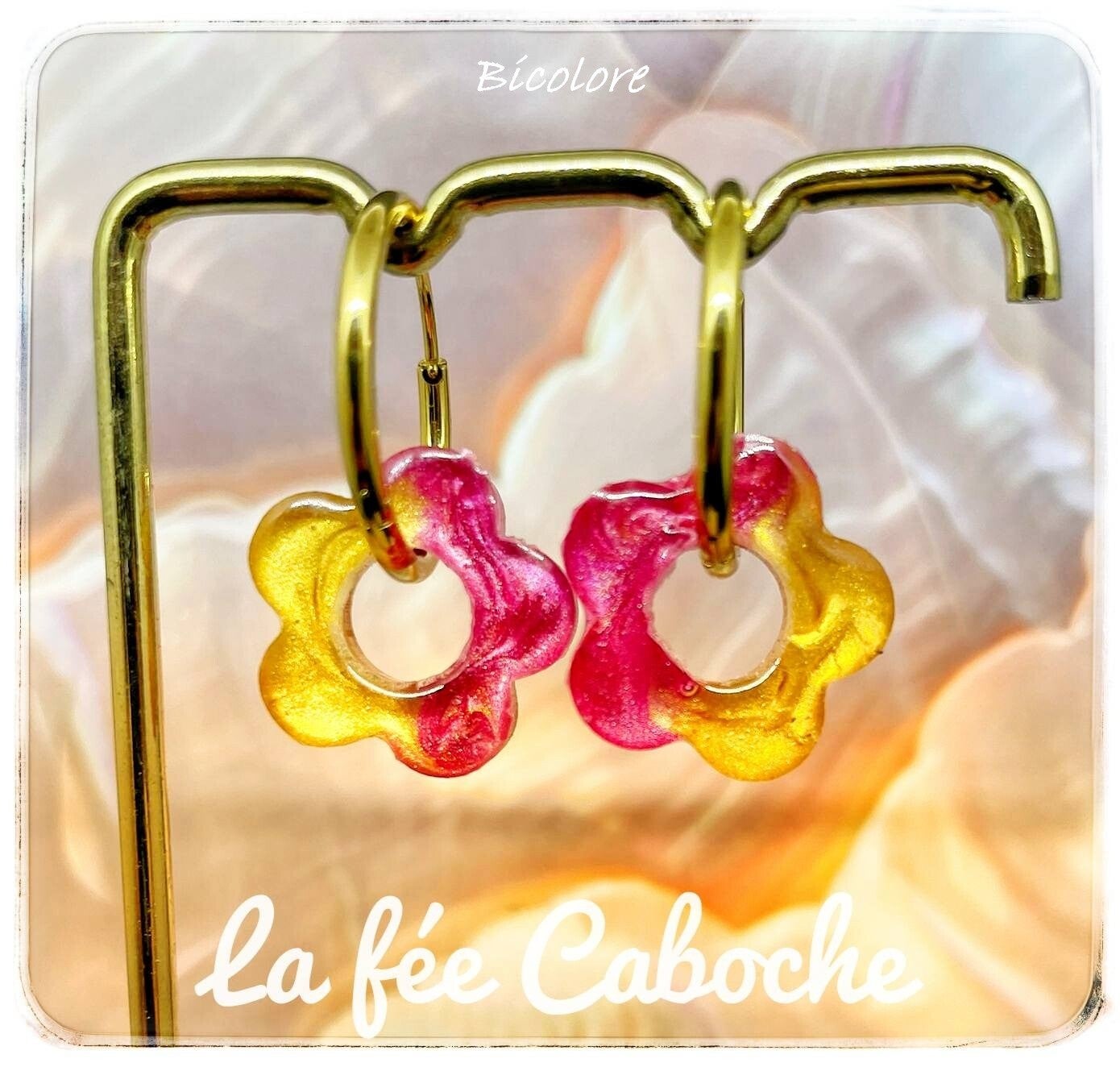 Fleur de fée, bicolore