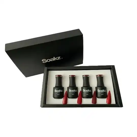 Soakz gellak collectie 'Red velvet'