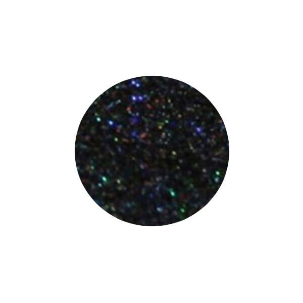 Acryl kleurpoeder zwart met blauwe/gouden glitters 029