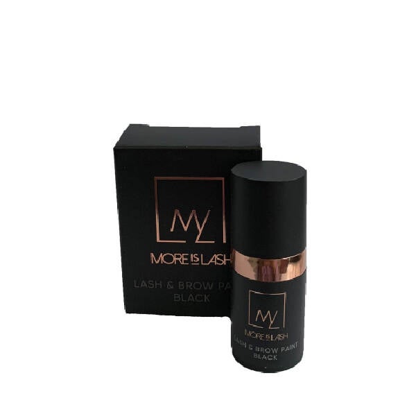 More is Lash wimper- en wenkbrauwverf zwart