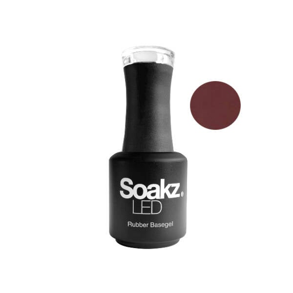 Soakz rubber basegel dark nude
