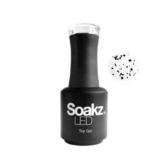 Soakz top gel black spots